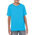 thumbnail image 1 of T-Shirt Jeunesse Softstyle, L, Saphir Chiné, 1 of 3