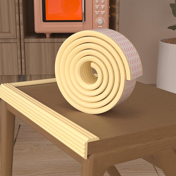 Protectores de Esquinas a Prueba de Bebés, Protectores de Bordes de Espuma Gruesa para Mesas y Muebles, Protectores de Seguridad Infantil (Paquete de 1)