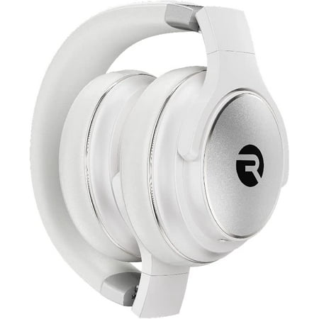 Raycon - The Everyday Over-Ear Active-Noise-Canceling Wireless Bluetooth Headphones - Silver