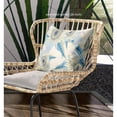 thumbnail image 4 of Sunflower Indoor/Outdoor Pillow with Removable Cover in Beige Yellow 18x18, 4 of 5