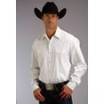 thumbnail image 3 of Stetson Pinpoint White Oxford Snap - Mens Shirt  - 11-001-0465-1025Wh, 3 of 3