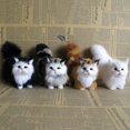 thumbnail image 4 of 1 Uds. Gatos de peluche, juguete para gatos, gatito de peluche de 20CM, Animal relleno, gato de peluche, regalo de cumpleaños para dormir para bebé, niño y niña, 4 of 5