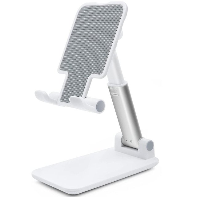 Soporte ajustable para teléfono celular, soporte plegable para teléfono, soporte para tableta para escritorio, soporte para teléfono celular ajustable en altura en ángulo Sincero Hogar