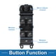 thumbnail image 3 of Interruptor de ventana eléctrica Unique Bargains No.AH2214540AC para el lado del conductor delantero izquierdo para Land Rover LR2 LR4 Range Rover Negro, 3 of 7