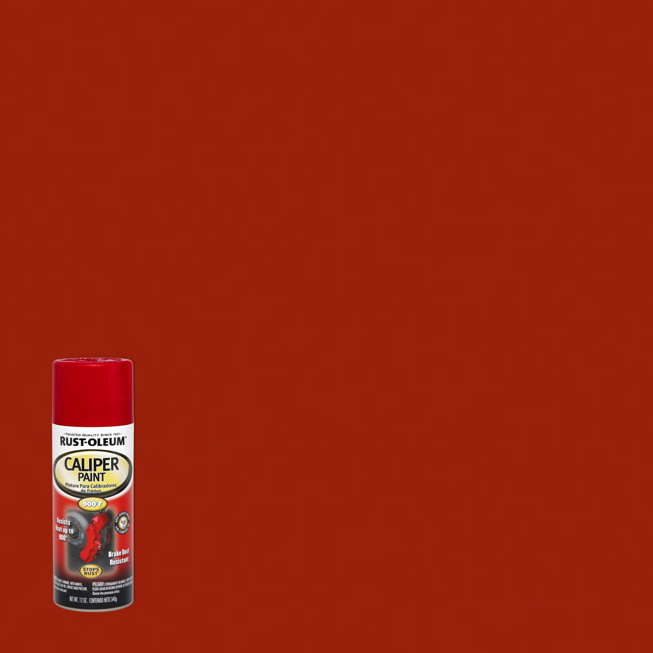 Red, Rust-Oleum Automotive Gloss Caliper Spray Paint-251591, 12 Oz