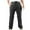 Black, variant on JURANMO Mens Hiking Pants Casual Quick Dry Convertible Zip Off Fishing Pants Outdoor Loose Tactical Work Trousers with Pockets 90 Percent off Clearance Sale Navy S
