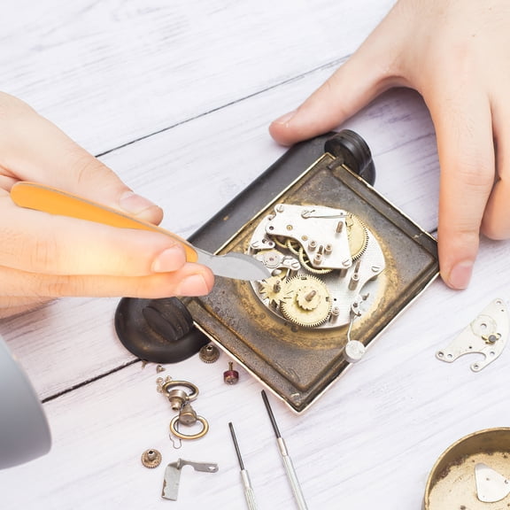 OFFIGAM 4-in-1 Watch Case Back Opener and Holder Set for Watch Repair and Battery Replacement Tools