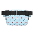 thumbnail image 3 of Fotbe Syringe And Red Cross Cangurera Cuadrada con Estampado de Doble Capa, Bolsa de Cintura Ajustable Mini para Hombres y Mujeres, 3 of 9