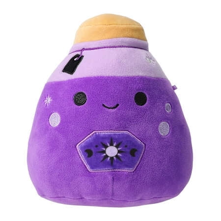 Squishmallows Official Kellytoys Plush 7.5 Inch Kensington the Purple Potion Witches Bottle Halloween Edition Soft Stuffed Toys