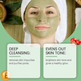 thumbnail image 3 of Green Tomato Clay Mask, Green Tomato Clay Mask Cleanser for Deep Cleansing, Oil Control and Pores Purifying, Brighten, Blackheads Dirts Removal, 3 of 5