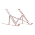 thumbnail image 1 of Support d'Ordinateur Portable Réglable à 6 Niveaux en Alliage d'Aluminium Pliable Noir, 1 of 10