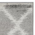 thumbnail image 4 of Safavieh Adirondack Collection ADR120B Silver and Ivory Vintage Geometric Area Rug (9' x 12'), 4 of 4