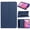 Navy Blue, variant on For BLU Tab One 5G Tablet Premium PU Vegan Kickstand Case Cover - Navy Blue