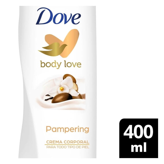 Crema corporal Dove manteca karité y vainilla 400 ml