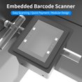 thumbnail image 4 of Auto-induction 1D/2D/QR Lecteur de Code à Barres Intégré Lecteur de Code à Barres Module Scanner USB Connexion Support Commande Contrôle Compatible avec les Fenêtres pour les Tickets de la Machine de Porte Vérification Mobile Payer, 4 of 7
