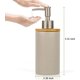 thumbnail image 2 of Dispensador de jabón de cerámica Dispensador de jabón de manos Recargable Líquido Ideal para Cocina y Baño Decorativo (Gris), 2 of 4