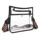thumbnail image 2 of Bolsa bandolera transparente de PVC transparente Bolsa de viaje informal Simple para deportes de concierto Ndcxsfigh  Para Estrenar, 2 of 9