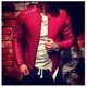 thumbnail image 2 of Chaqueta de cuero de otoño para hombre, abrigo de talla europea y americana, talla grande, chaqueta de cuero, 2 of 5