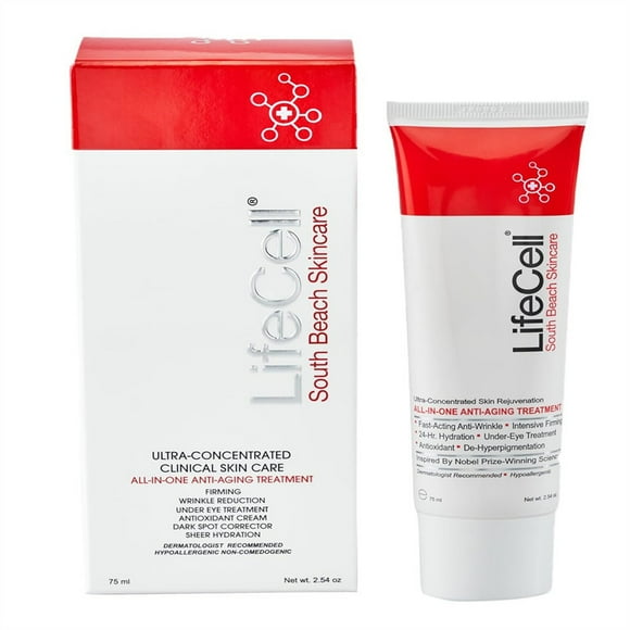 LifeCell Retinol Cream for Wrinkles and Skin Sagging, 75ml