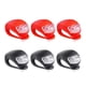 thumbnail image 2 of 6 uds ciclismo LED luces de bicicleta bicicleta emergencia advertir lámpara de noche trasera delantera Ndcxsfigh Accesorios para bicicletas, 2 of 8