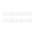 thumbnail image 1 of 1 Set Fairy Garden Landscape Fence: Plastic Simulation Fence for DIY Sand Table - 1/100 Scale Miniature Garden Ornament Picket for Model Village, 1 of 4