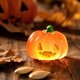 thumbnail image 3 of HWRETIE Luminous Pumpkin Ornament,Glowing Halloween Decoration, 3 of 7