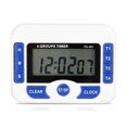 thumbnail image 2 of Sorven Kitchen Timer4-Channel Timer,Kitchen Timer,Cooking Timer,Digital Kitchen Timer,Countdown Timer, 2 of 7