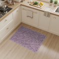 thumbnail image 2 of ODIKA Interlocking Boho Mosaic Geometric Abstract Swirl Ombre Purple Flowing Dynamic Pet Friendly & Kids Safe for Bedroom, Bedside, Nursery, 2 of 7