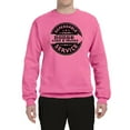 thumbnail image 2 of Dependanble Service of Dogde since 1914 | Mens Cars and Trucks Crewneck Graphic Sweatshirt, Neon Pink, 3XL, 2 of 3