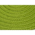 thumbnail image 2 of Colonial Mills 5' x 7' Green Oval Handmade Braided Area Throw Rug, 2 of 2