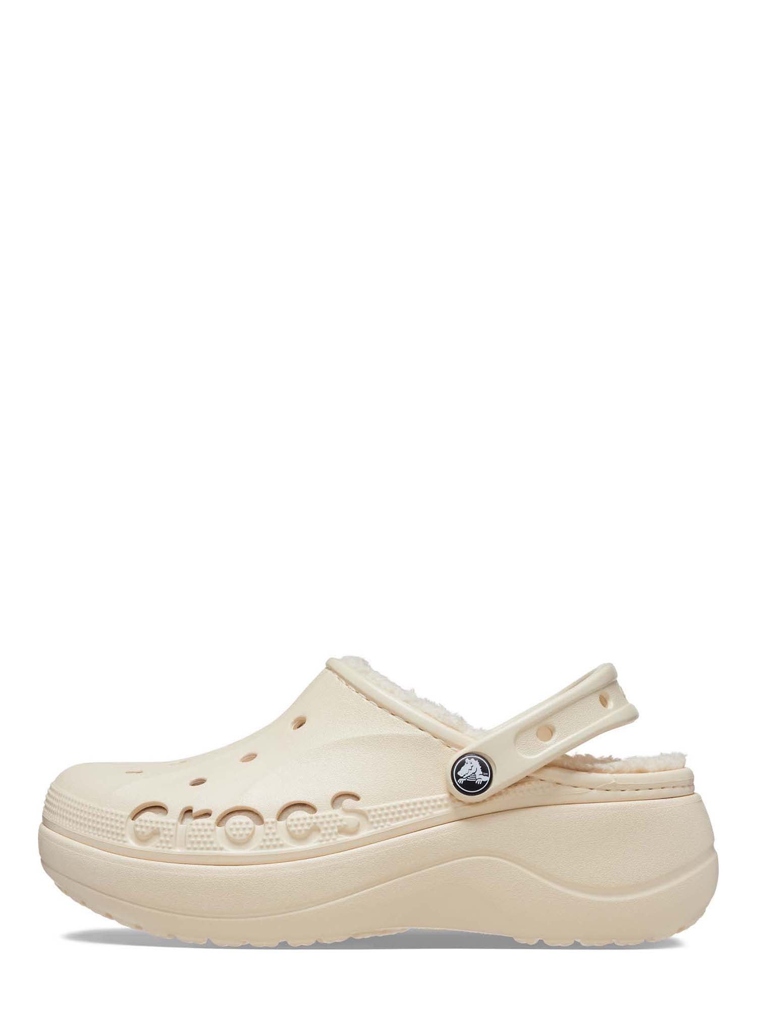 Crocs Unisex Baya Platform Lined Clog Sandals