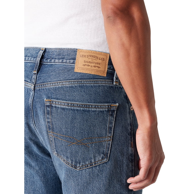 Levi Strauss Signature Men's Original Straight Fit Jeans photo 6