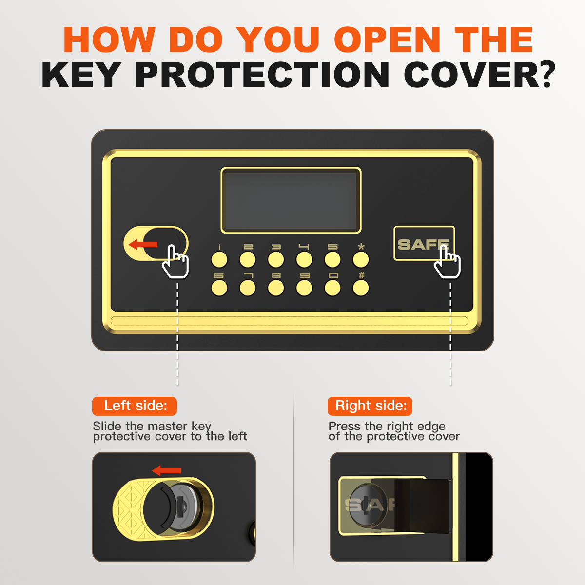 SYSENFO 2.5 Cu Ft Safe Box with Digital Keypad photo 4
