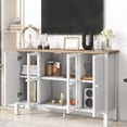 thumbnail image 5 of Classical and Modern Blend | Symmetrical Carved Doors | TV Stand for Diverse Storage Needs, 5 of 5