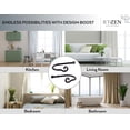 thumbnail image 3 of Cortinas RTZEN decorativas de metal forjado, 2 unidades, 3 of 9