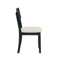 thumbnail image 5 of Linon Jamil Upholstered Dining Chair, Set of 2, Dark Charcoal, 5 of 11