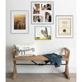 thumbnail image 2 of Slimline 4-Opening Collage Black Picture Frame, 2 of 5