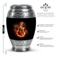 thumbnail image 2 of Yatskia Guitar Mini Urns For Human Ashes Men & Women, Urn For Ashes Adult Male, (Monar 10 Inch and 3 Inch), 2 of 8