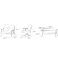 thumbnail image 3 of Better Homes & Gardens Providence 4 Piece Conversation Set, 3 of 9