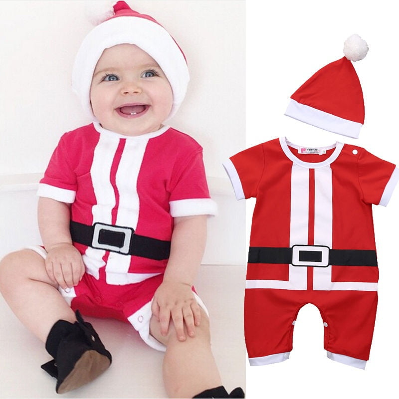 santa claus baby boy outfit
