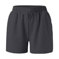 thumbnail image 4 of MKLEKYY Pantalones Cortos Para Mujer, Informales, De Verano, Con Cordón, Cómodos, Elásticos, De Cintura Alta, Para Correr Y Con Bolsillos, 4 of 4