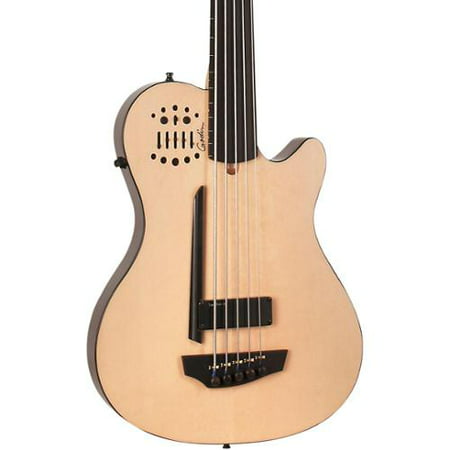 Godin A5 Ultra Fretless 5 String Bass - Natural SG  EN