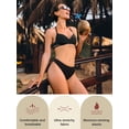 thumbnail image 3 of Tangas linccure transpirables sin costuras para mujer, paquete de 5, 3 of 5