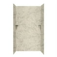 thumbnail image 3 of swan solid surface 96'' x 48'' x 48'' three panel shower wall, 3 of 7