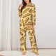 thumbnail image 2 of Balery Hot Dogs Conjunto de Pijama con Estampado para Mujer, Conjunto de Dos Piezas con Manga Larga, Ropa de Dormir Suave con Bolsillos, Pijamas Cómodos-Large, 2 of 7