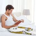 thumbnail image 6 of Bingfone Gnome Sweet Honey Mens All Over Print Sleep Pajama Pants-Small, 6 of 6