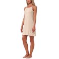 thumbnail image 4 of INSPIRE CHIC Women's Nightgown Modal Soft Spaghetti Strap Dress Crewneck Sleepwear 2XL Beige, 4 of 6