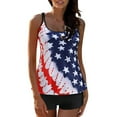 thumbnail image 1 of Swimsuit Women High Waisted Tankini Plus Size Tankini Swimsuit High Waisted 2 Piece Bathing Suit, 1 of 9