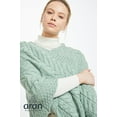 thumbnail image 6 of Aran Knitted Poncho Women's SuperSoft Merino Wool Irish Cape Made in Ireland, One Size, 6 of 7