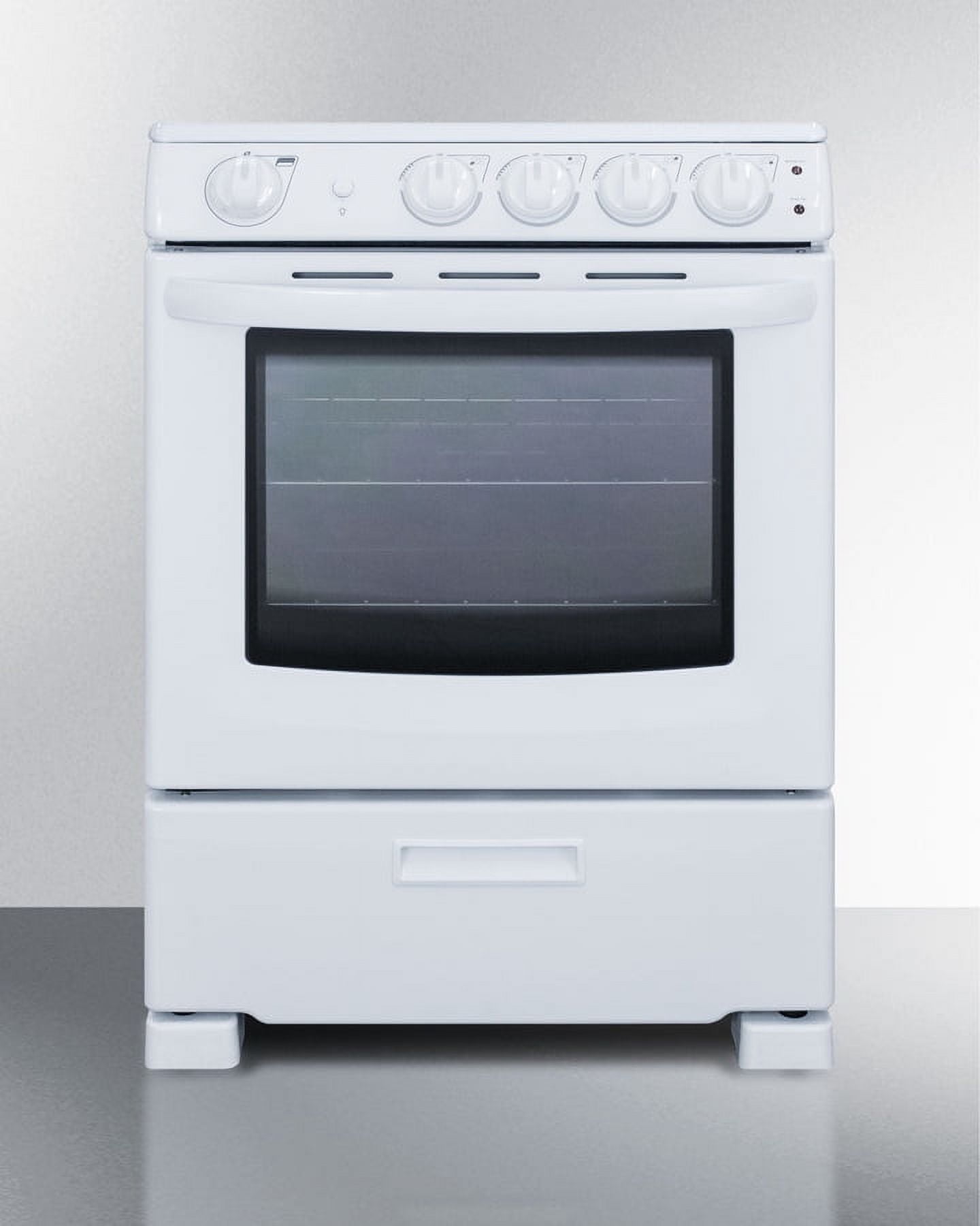 24" Wide Electric Smooth-Top Range